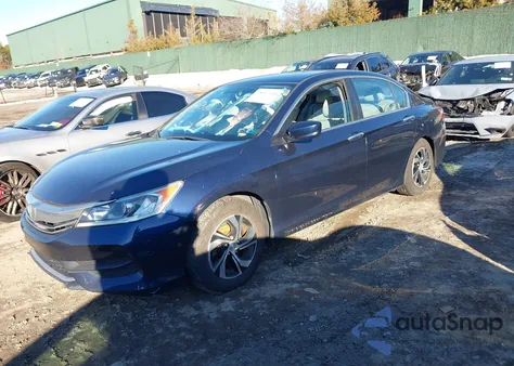 2016 Honda Accord Lx z USA, uszkodzony, nr VIN 1HGCR2F31GA201539